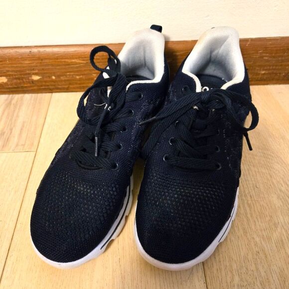 Propet Athletic Sneakers TravelActiv Axial Navy Blue/White Women's Size 7.5W - Picture 1 of 8